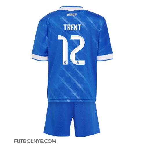 Camiseta Real Madrid Alexander-Arnold #12 Tercera Equipación para niños 2025-26 manga corta (+ pantalones cortos)